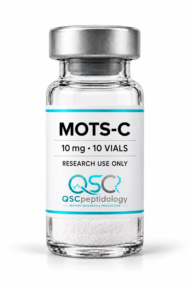 MOTS-c 10mg (Pacote de 10 frascos) QSC Peptidology