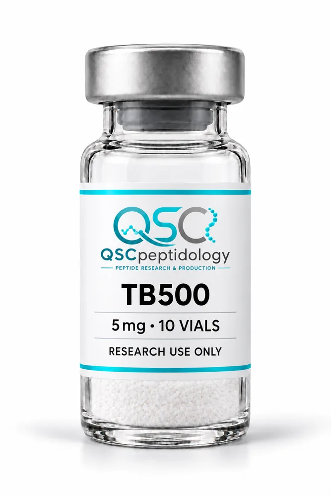 TB-500 5mg (Pacote de 10 frascos) QSC Peptidology